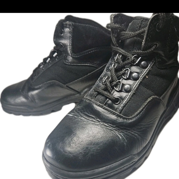 Thorogood Boot 534-6086 Men 7M Blk 6" Leather Comp Toe Normcor Work Y2k Boho[5C] - Picture 8 of 14